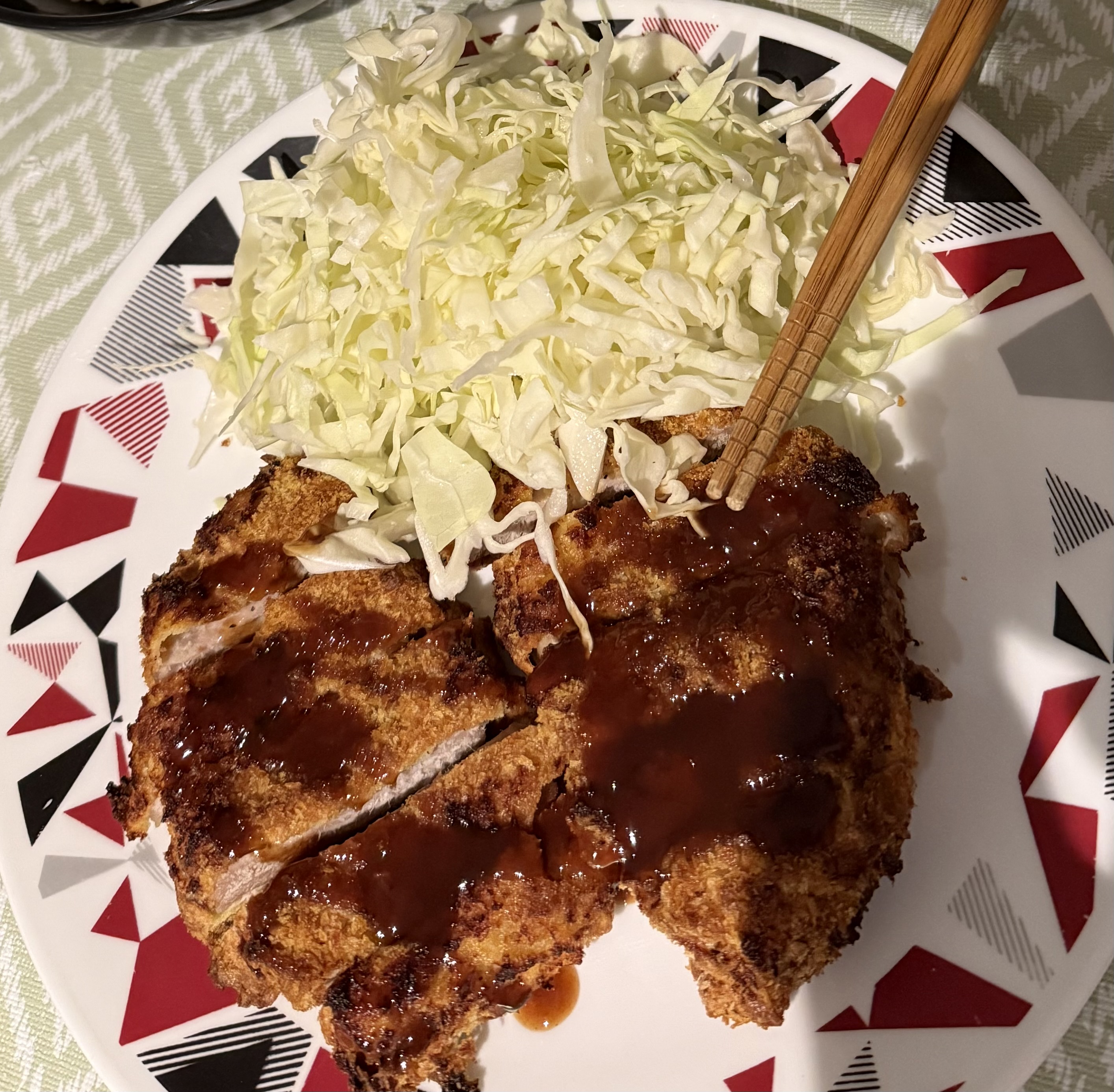 Crispy chicken katsu